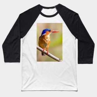 Malachite Kingfisher, Zambia Baseball T-Shirt